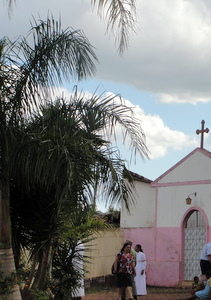 entrance to church