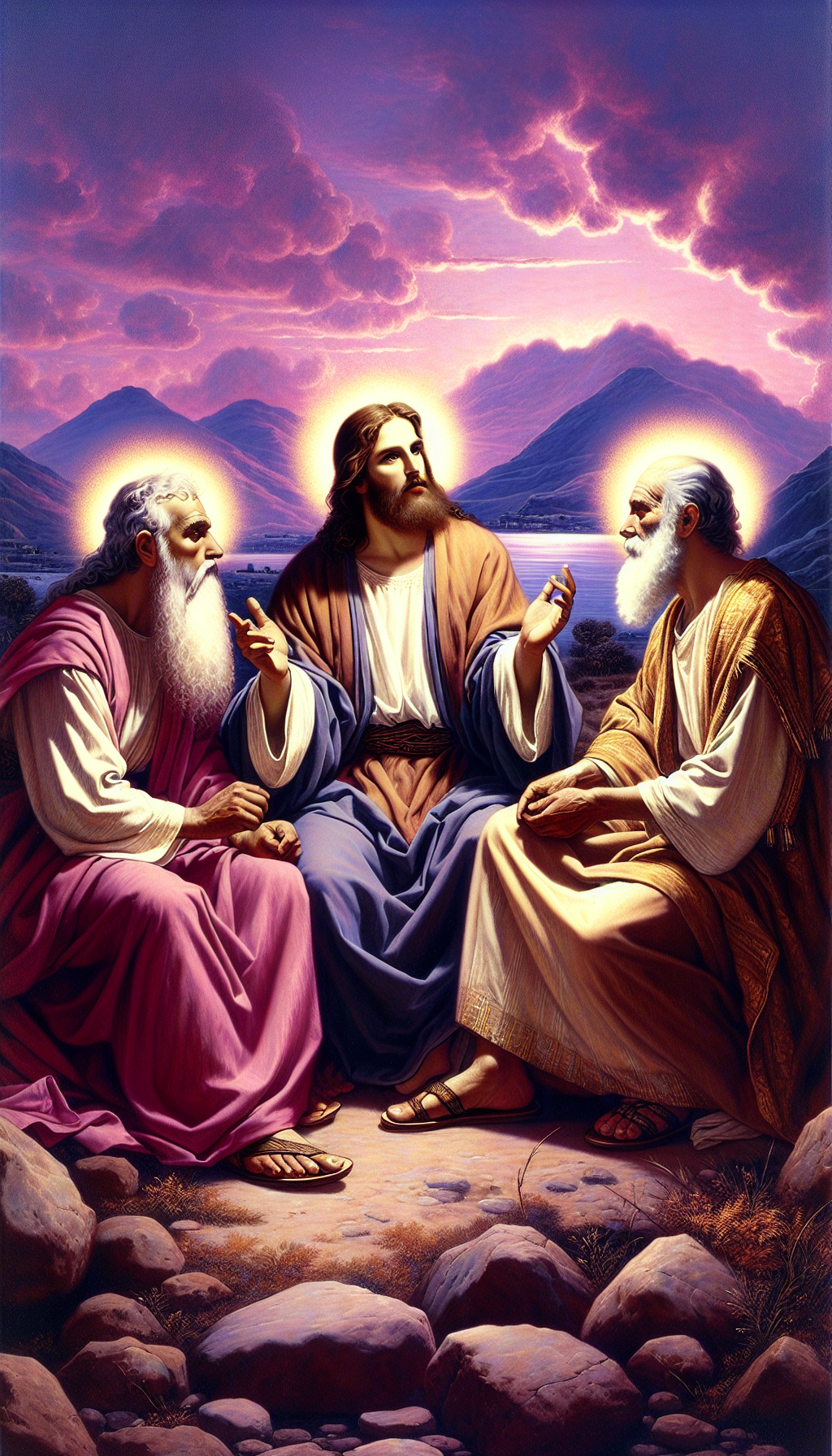 Jesus Prophet Mose ans Holy Prohet Elijah