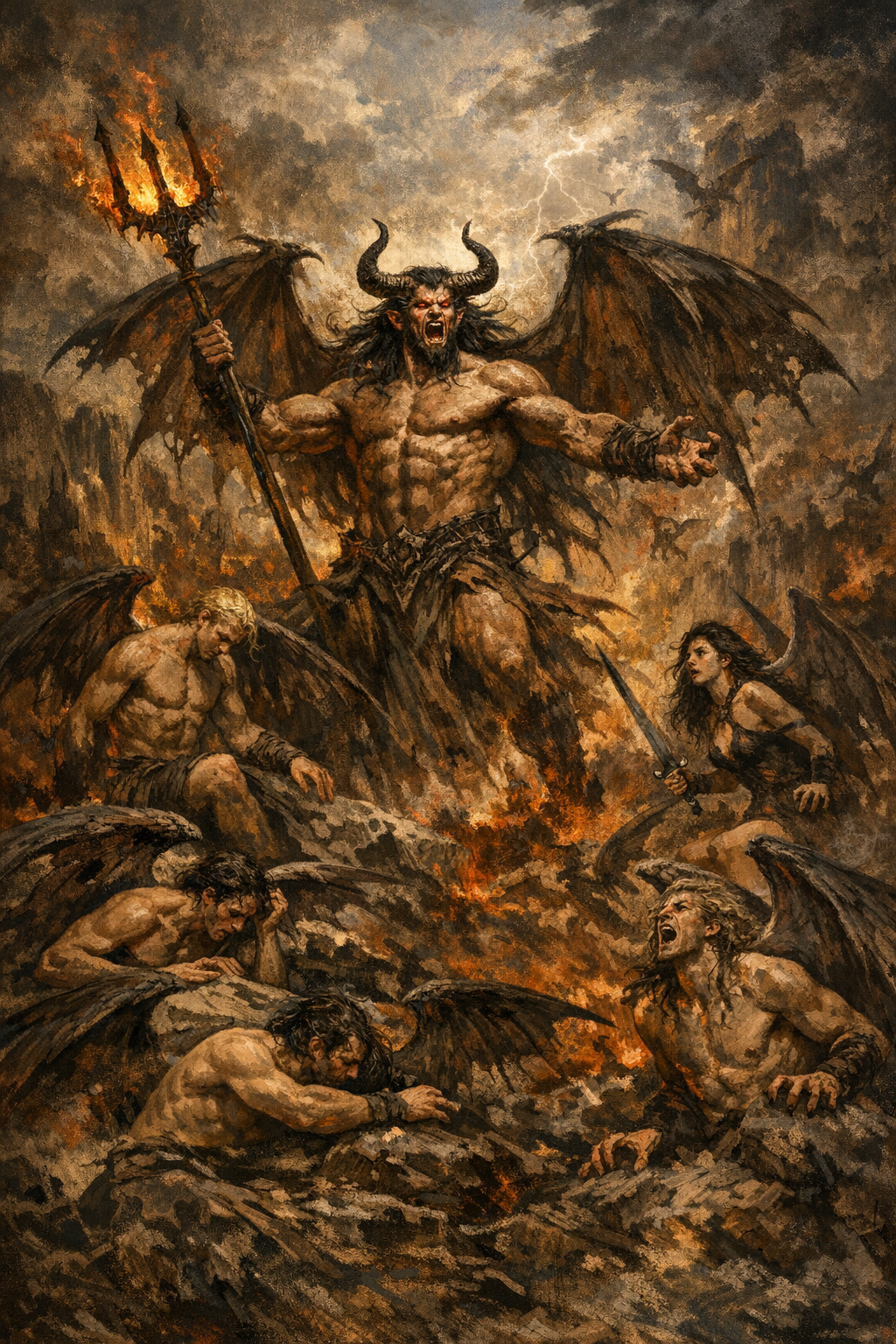 satan and fallen angels