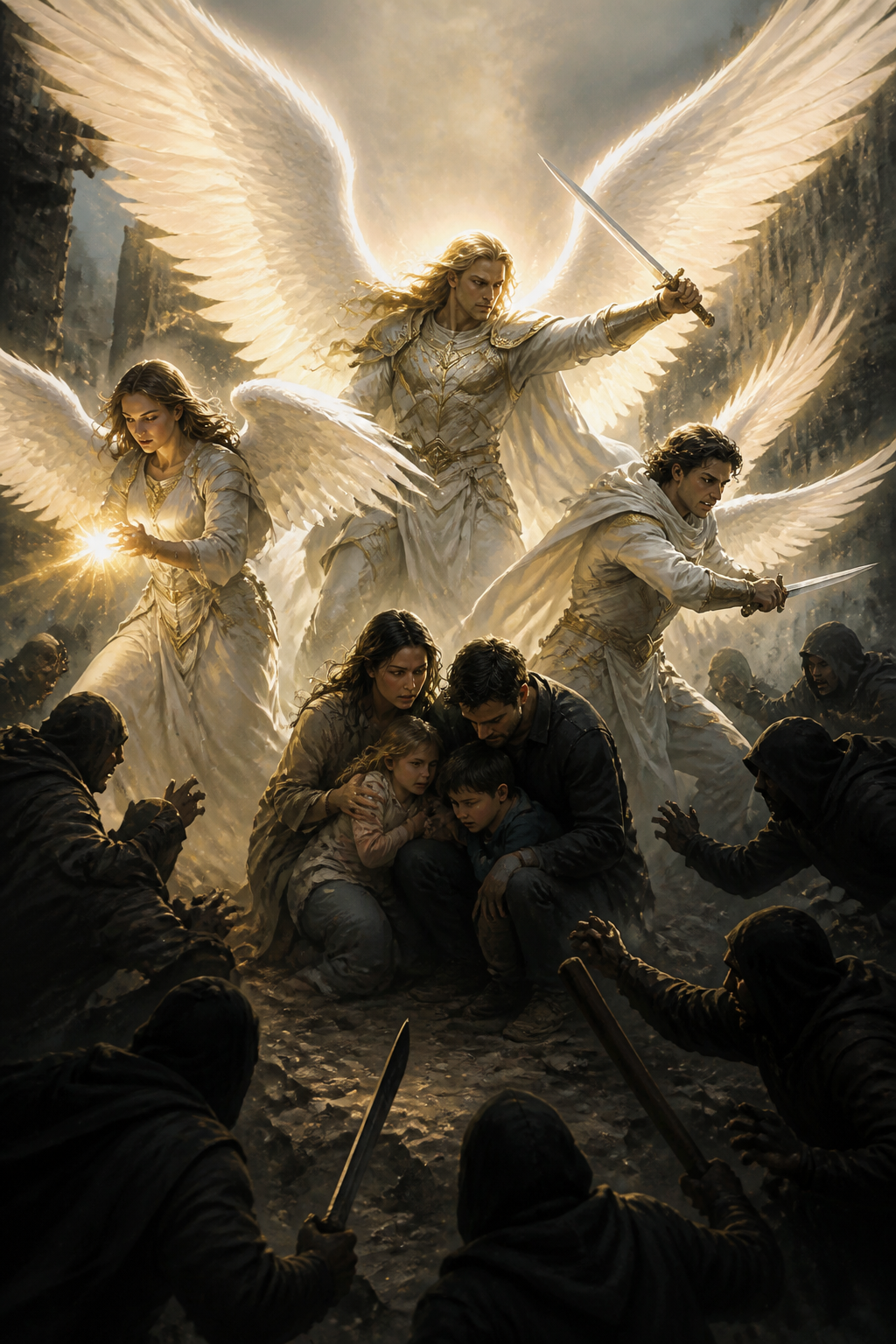 angels protect us against evil