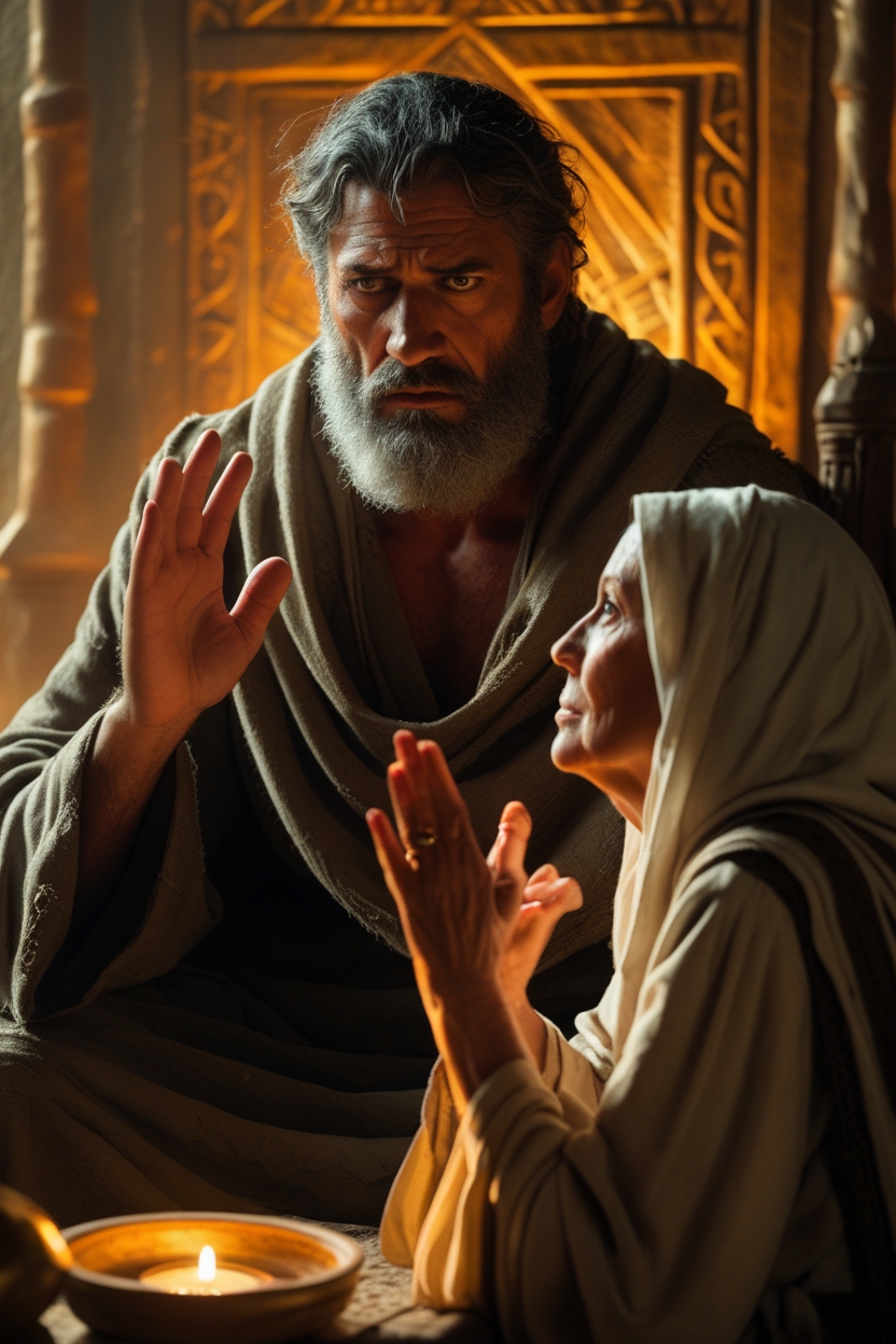 King Saul and Medium King Saul and Medium